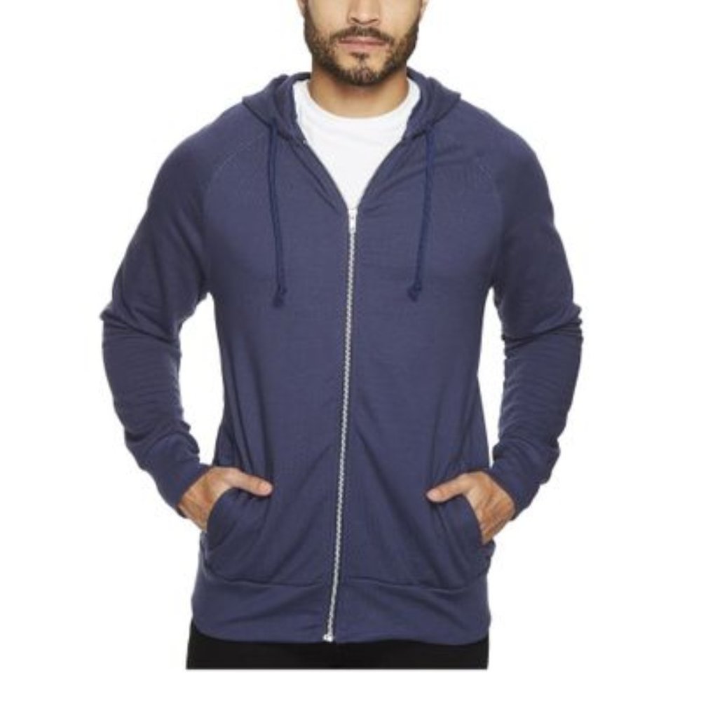 NWT Alternative Apparel Synthetic Vintage French Terry Franchise Hoodie L